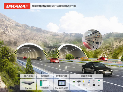高速公路供配電站動(dòng)力環(huán)境監控解決方案