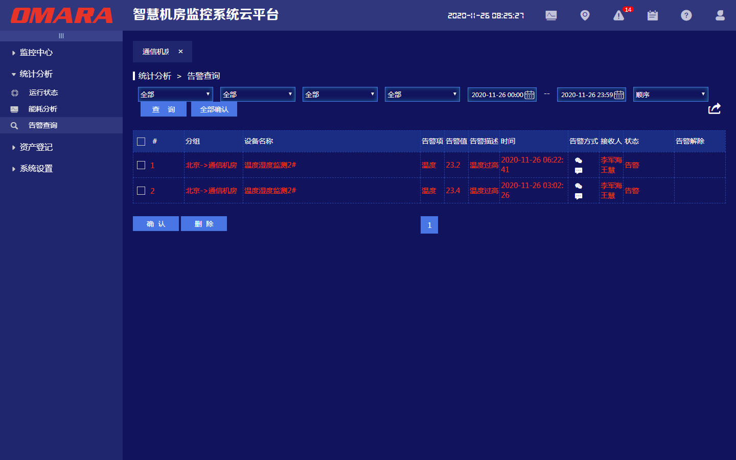 歷史數據查詢(xún)